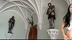 A Queen and a Butler in a Castle with Garabas and Olpr
