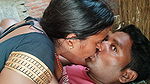 Kissing and romance with the sister-in-law of the native village