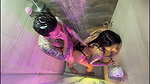 Adella Rangel likes to be fucked in the shower but not to come inside because she has a husband
