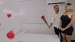 After the surprise, he fucks her like a beast