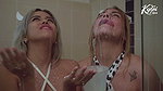 Beautiful Porn Superstars Kylie Ellish and Ann Rides Drink a Shower of Cum and Take a Bath with It