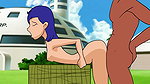 Bulma with Vegueta, Dragon Ball Z