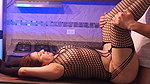 Cheating Wife Masturbates and Gets Fucked Like a Whore on the Table Without a Condom