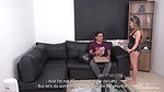 Colombian whore fucks 2 delivery men at the same time without a condom and swallows their cum – ShairaPsycoSex & DaniClark