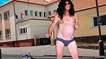 Complete 4K Movie Hot Striptease in the Street with Garabas and Olpr