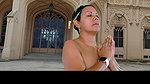 COMPLETE 4K MOVIE NAKED YOGA IN THE STREET WITH ADAMANDEVE AND LUPO
