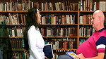 COMPLETE 4K MOVIE SEDUCED IN THE LIBRARY PART 1 WITH ADAMANDEVE AND LUPO
