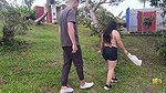 Cris La Cobra makes wood to her cousin Anita’s fire to fuck her hot