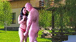 DEVIL IN THE YARD WITH ADAMANDEVE AND LUPO