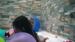 Dos Lesbianas Divirtiendose En El Jacuzzi Miss Rosario by Ann Rides
