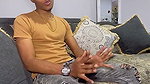 Ebony Mommy Fucks Her Lover Before Her Parents Arrive