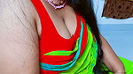 My stepmother came to me to fuck me wearing a new saree, so I fucked her as I wanted