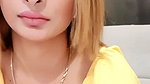 ankita dave yellow dress nipslip