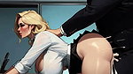 Beautiful Exotic Women Get Fucked at Their Desks