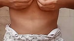 Desi Girl Pressing Her Soft Boobs