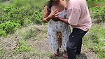 Desi Indian Marathi Kavita bhabhi ( Vahini ) cheating on husband with her lover in jungle