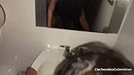 18 YEAR OLD GIRL TAKEN and gets her ass touched in the bathroom