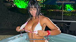 Anissa Miller is Brian Evansx cuckold girlfriend cheated on by big ass MILF Sayafit