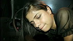 Beautiful brunette milf is very horny with my cock – Porn in English