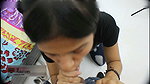 Beautiful horny Indian sucking my cock after licking my balls – Porn