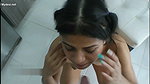 Beautiful Indian sucking cock hard with her deep throat – Porn in English
