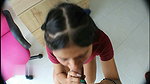 Beautiful Indian sucking cock hard with her deep throat – Porn in English
