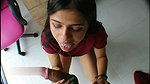 Beautiful Indian sucking cock hard with her deep throat – Porn in English