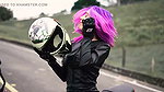 Biker Girl Ride for all thw City