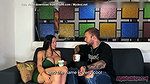 Bimbo Doll Nicol Love Has Hot Coffee with Brian Evansx