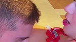 Busty Latina Amanda Rabbit Eats Eggs and Sausage for Breakfast with Brian Evansx