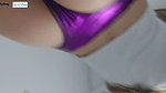 Complications of satin silk panties