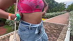 CUTE INDIAN AUNT INVITES ME TO FUCK IN THE PUBLIC BATHROOM IN THE PARK