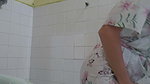 Cutting vaginal hairs