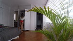 Dancing in airbnb and change my panties
