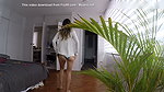 Dancing in airbnb and change my panties