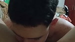 First time I get oral. I insist that my stepbrother tastes my vagina