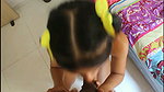 Hot brunette rides my cock until I fill it with milk – Porn in Spanish
