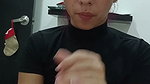 hot guy lets his stepsister in and gives her good oral sex until he cums in her mouth