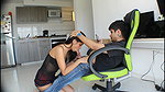I fuck my stepsister’s bitch while playing free fire – porn in Spanish