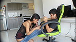 I fuck my stepsister’s bitch while playing free fire – porn in Spanish