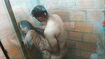 I get my wife taking a bath so I get undressed to shower with her and finish with a great fuck and anal creampie