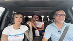 Interracial Sexcar Brittanytaylor Ebony Woman with a Big Butt, Devours a Blonde’s Cock Behind the Car While Her Friend Watches