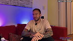 Melthoney sucks her feet and busts her big ass after an interview with Brian Evansx
