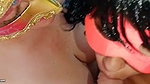MILF (55, FAT, BIG TITS) VS TEEN (20, SKINNY, SMALL TITS) KISSING SUCK EACH OTHER’S TONGUES