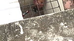 NEIGHBOR SHOWS HER TITS IN THE PATIO – GIVES ME A GOOD BLOWJOB
