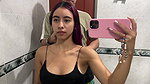 Oh my God! No stepbrother, don’t fuck my tight pussy in the bathroom
