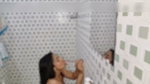 Slut gets fucked, in her stepbrother’s bathroom secretly