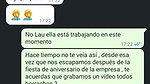 TALKING WITH MY ASS SECRETARY ON WHATSAPP
