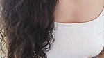 Watching a movie with the neighbor ends up wet and masturbated