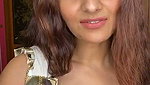 Anveshi Jain in Yellow Sare